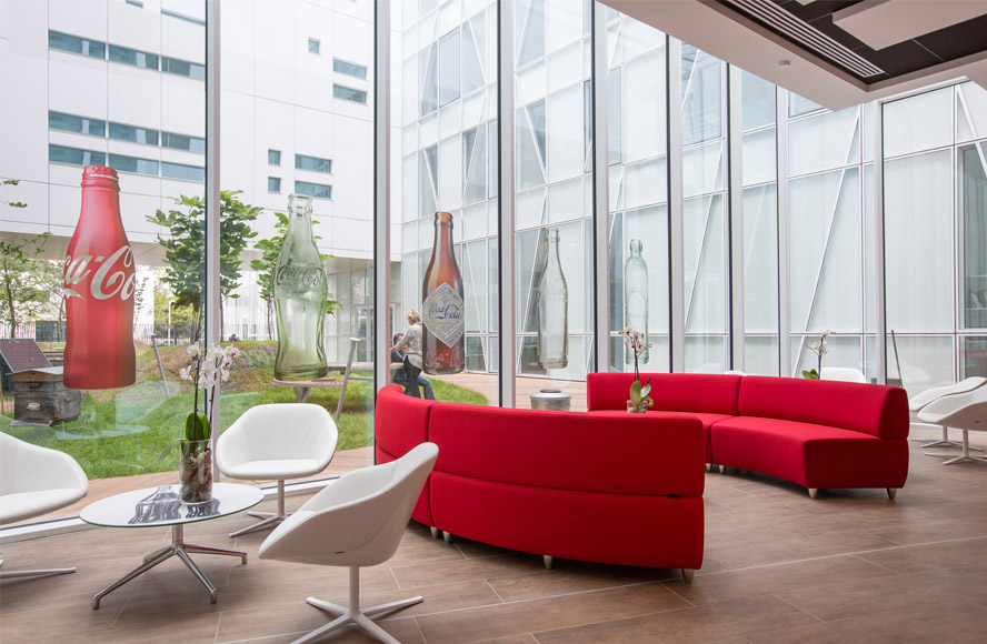 可可可樂法國總部，北辰品牌設(shè)計(jì)