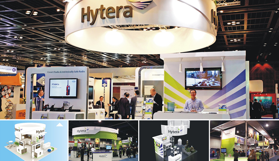 海能達(dá)展廳、展會(huì)設(shè)計(jì)_北辰品牌設(shè)計(jì)