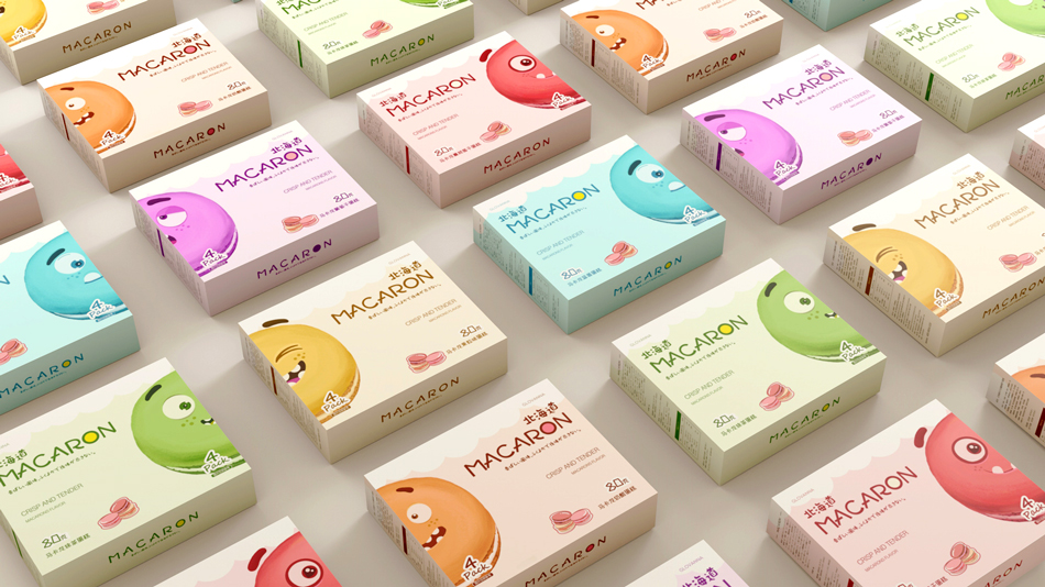 馬卡龍、食品包裝設計3