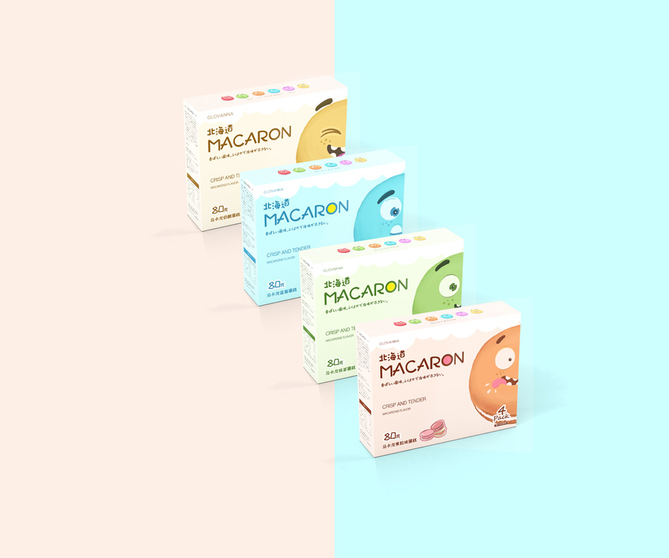 馬卡龍、食品包裝設計3