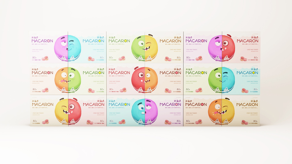 馬卡龍、食品包裝設計4